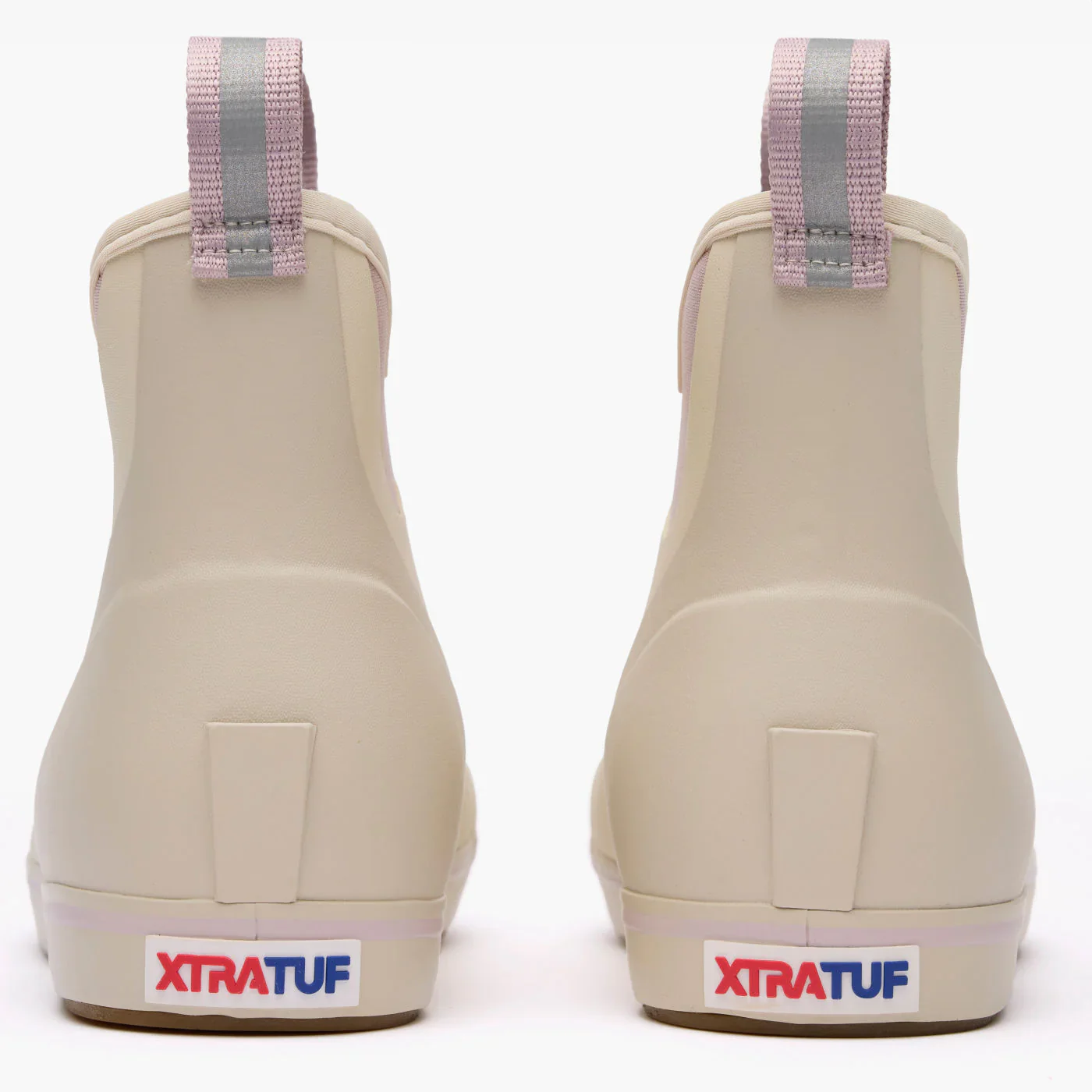 Women's Xtratuf 6in Ankle Deck Boot in Cream Pink - Image 14