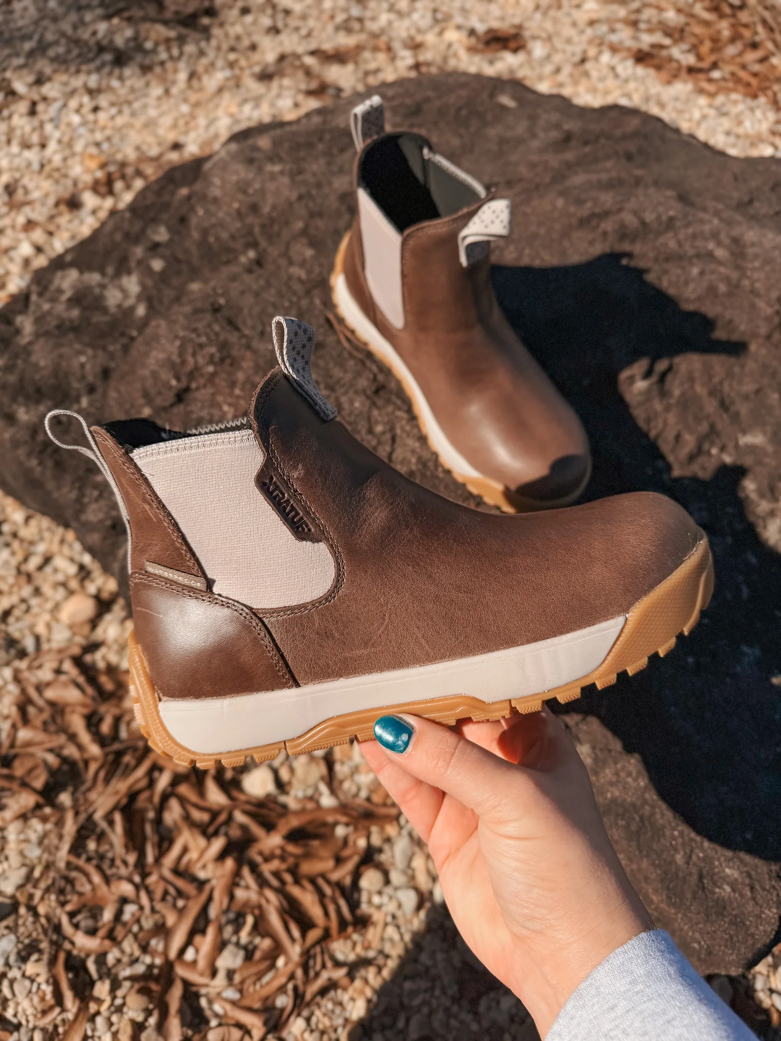 Women's XTRATUF Waterproof Leather Ankle Deck Boot - Image 5