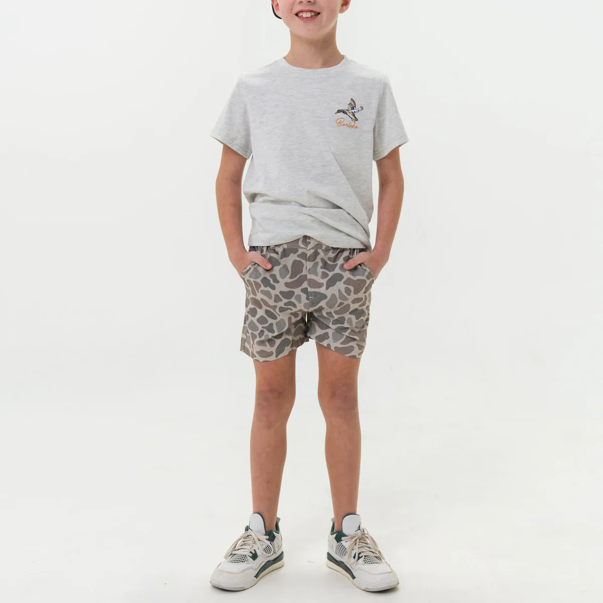 Burlebo Youth & Toddler Everyday Short - Classic Deer Camo - Image 2