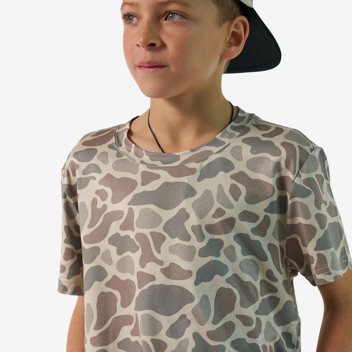 Burlebo Youth & Toddler Go To Tee - Classic Deer Camo - Image 4