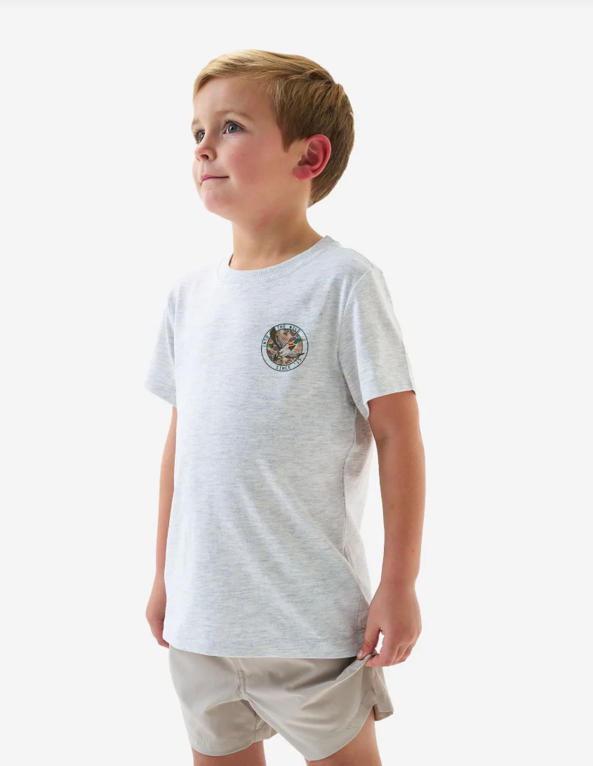 Burlebo Youth & Toddler Camo Mallard Duck T-Shirt - Image 3