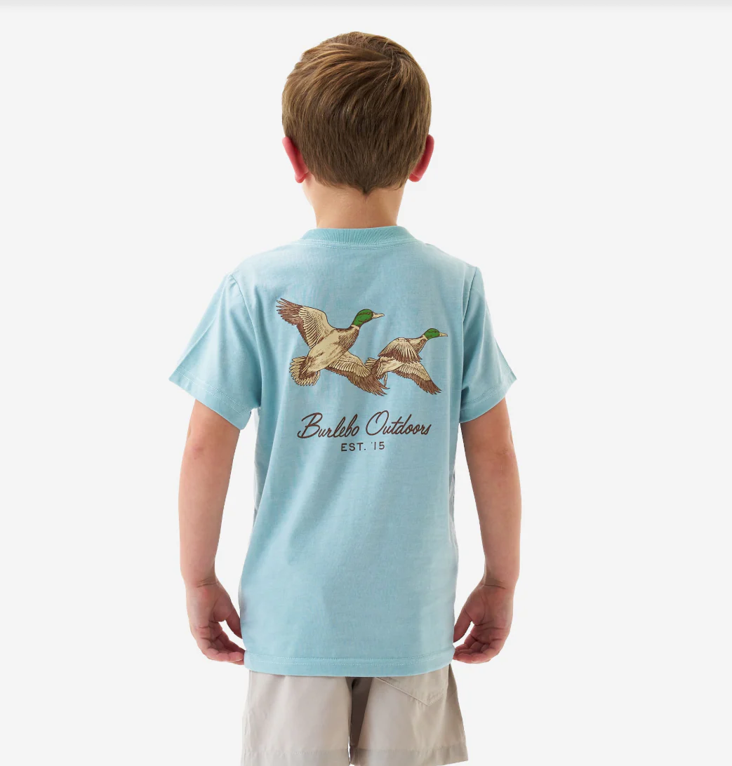 Burlebo Youth & Toddler Flying Mallards T-Shirt - Image 2