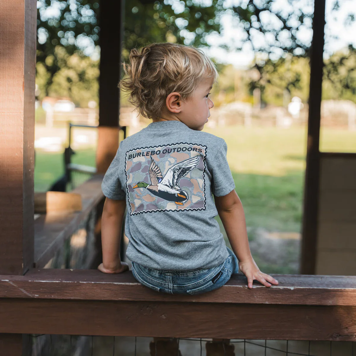 Burlebo Youth & Toddler Mallard Duck Stamp T-Shirt - Image 3