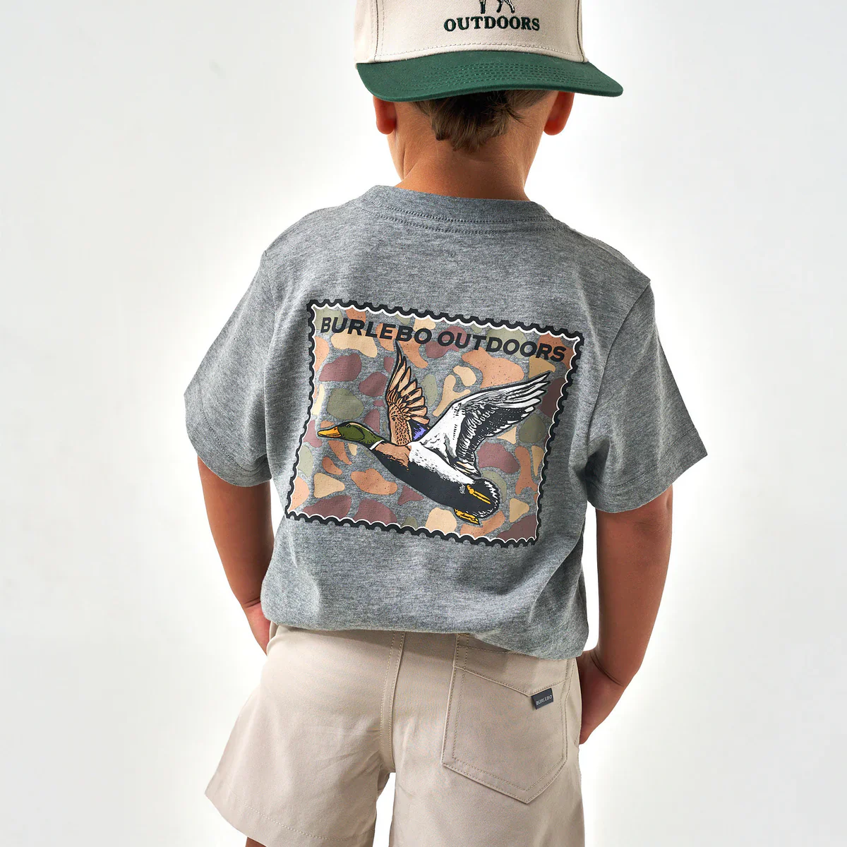 Burlebo Youth & Toddler Mallard Duck Stamp T-Shirt - Image 4