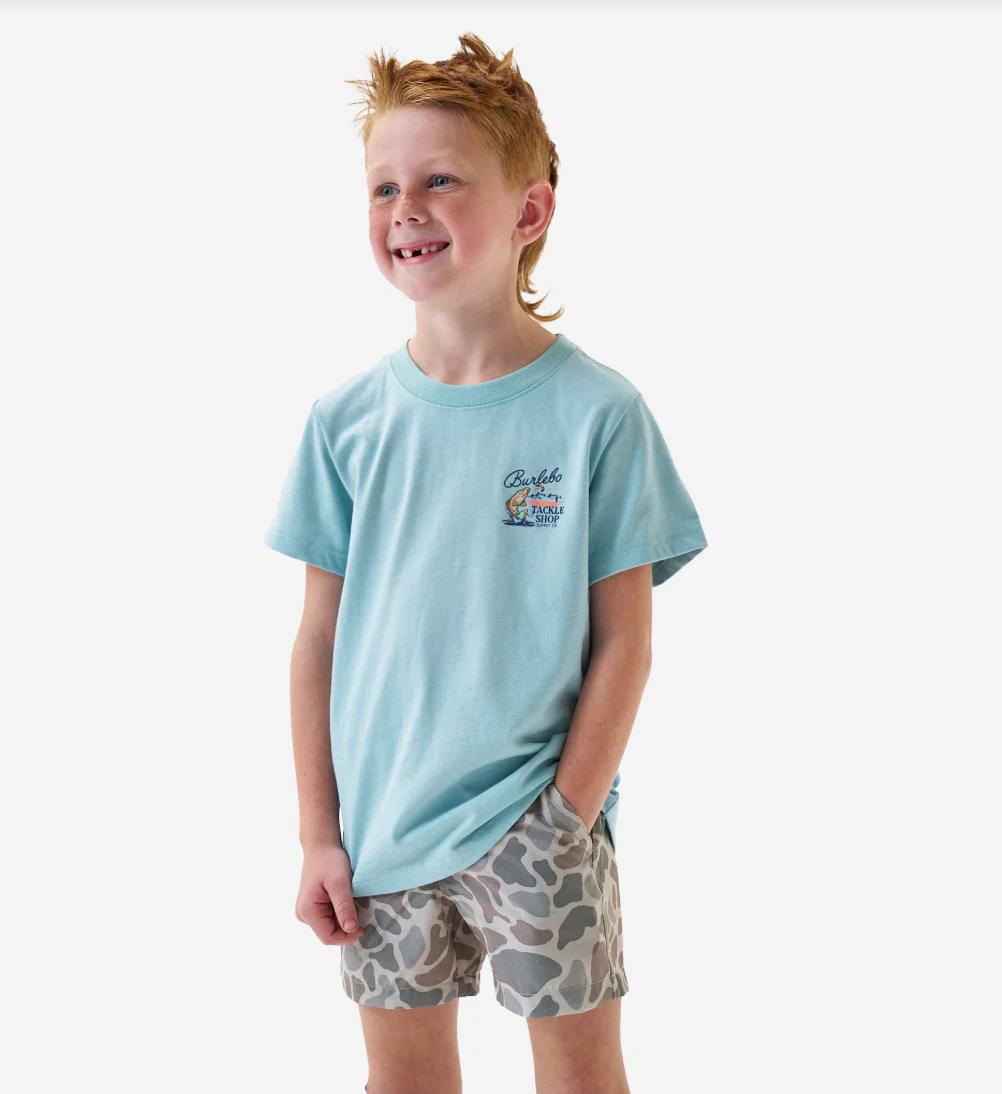 Burlebo Youth & Toddler Tackle Shop T-Shirt - Image 4