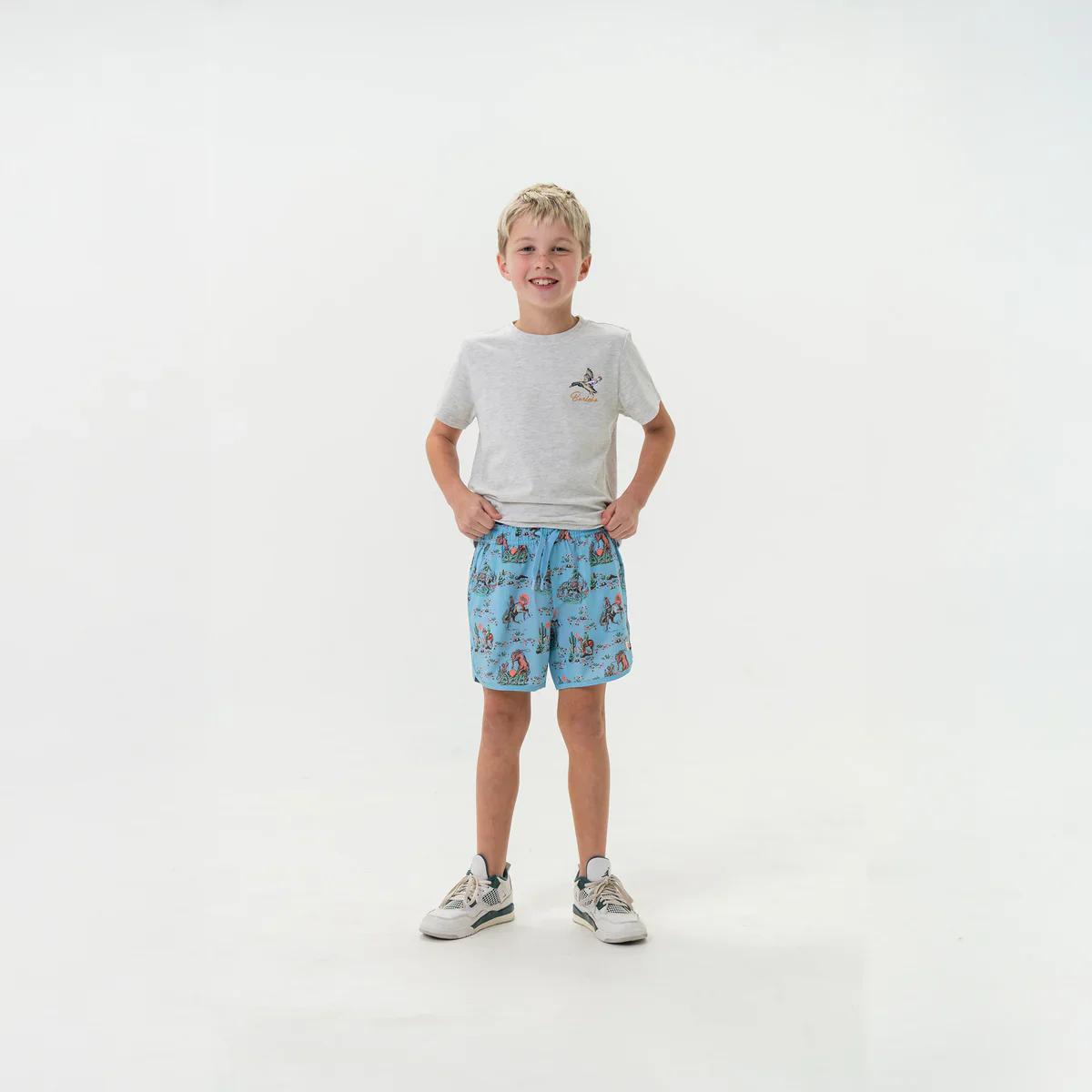 Burlebo Youth Swim Trunk - Cowboy Up - Image 3