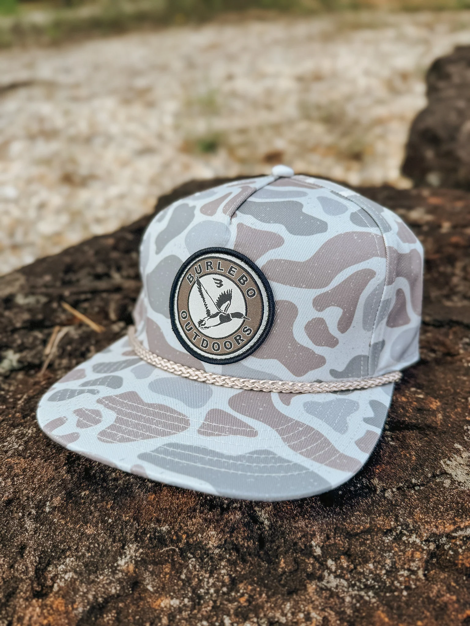 Burlebo Youth Circle Mallard Hat in Classic Deer Camo - Image 4