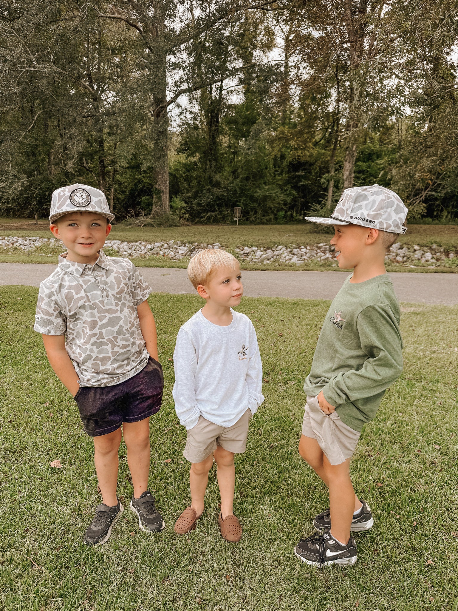 Burlebo Youth Circle Mallard Hat in Classic Deer Camo - Image 7