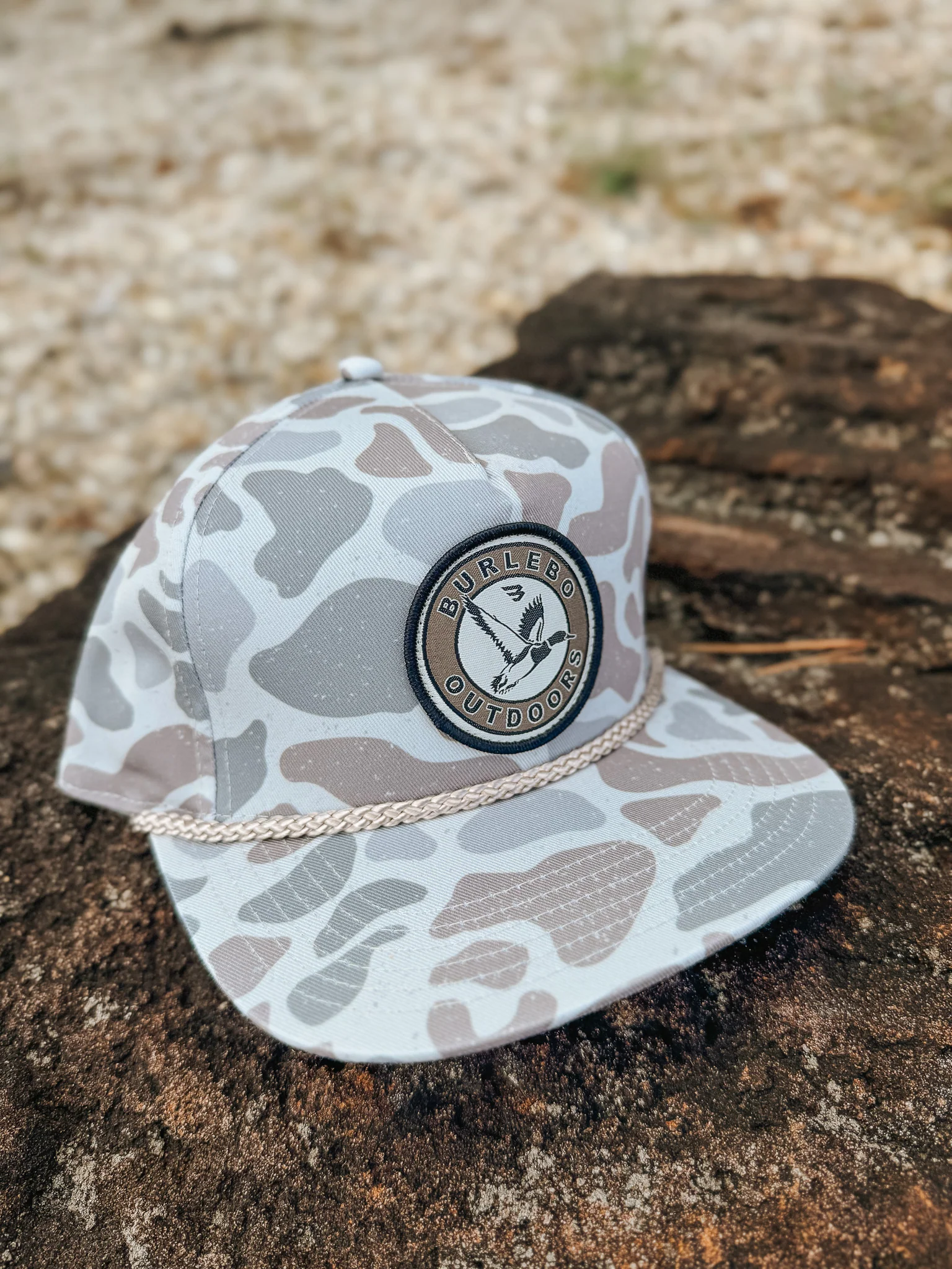 Burlebo Youth Circle Mallard Hat in Classic Deer Camo - Image 9
