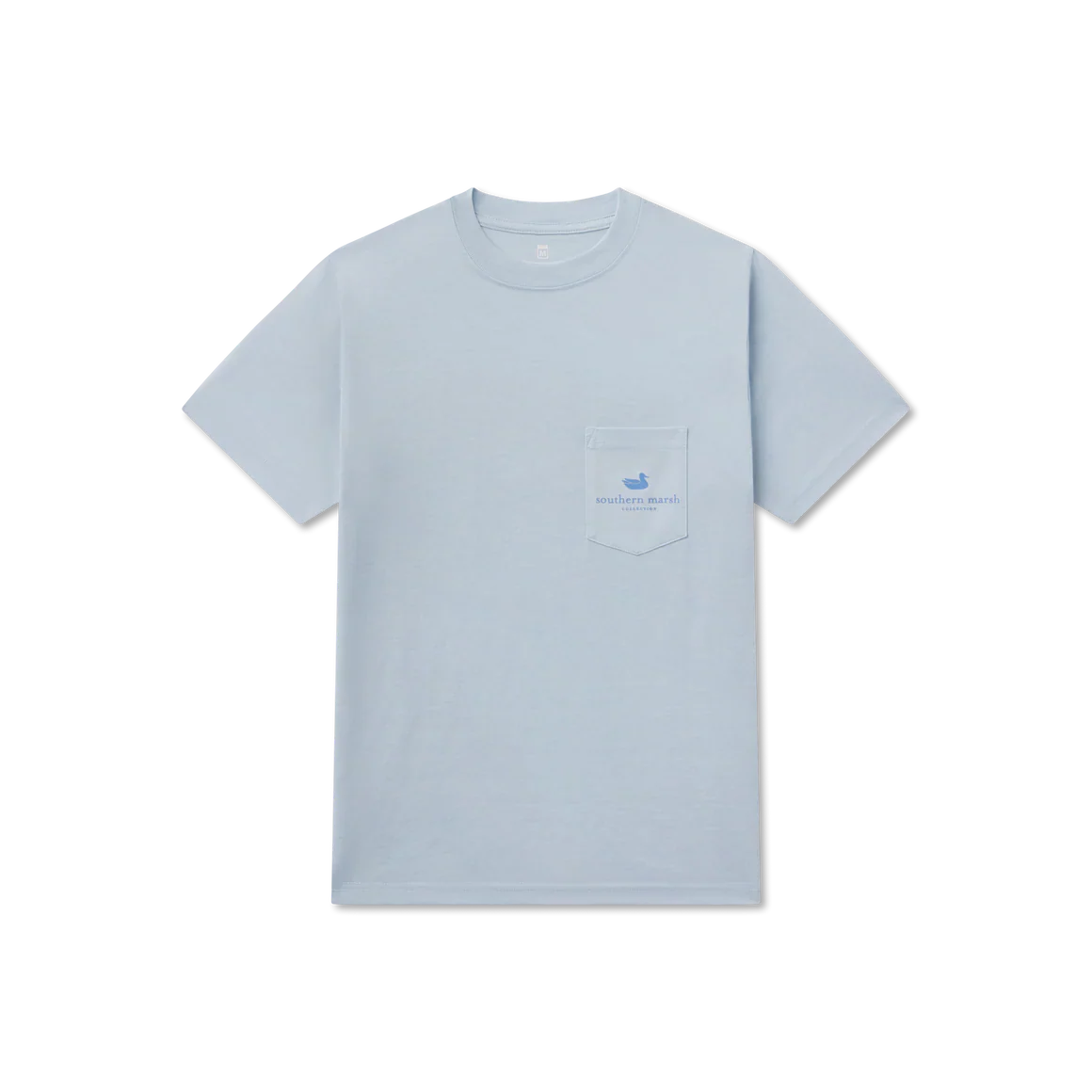 Youth Southern Marsh Freedom Seawash T-Shirt in Mist Blue - Image 3